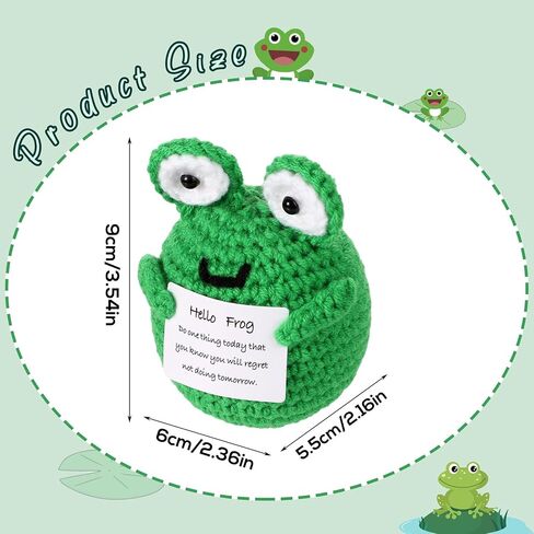 Funny Positive Koala, 3.54in Creative Cute Knitted Potato Doll with Inspirational Card Emotional Support Leisurely Koala Crochet for Plush Birthday Gift Party Decoration Encouragement in Saudi Arabia