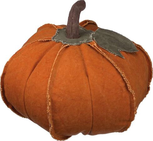 Primitives by Kathy Fabric Pumpkin Decoration, Medium, Green in Saudi Arabia