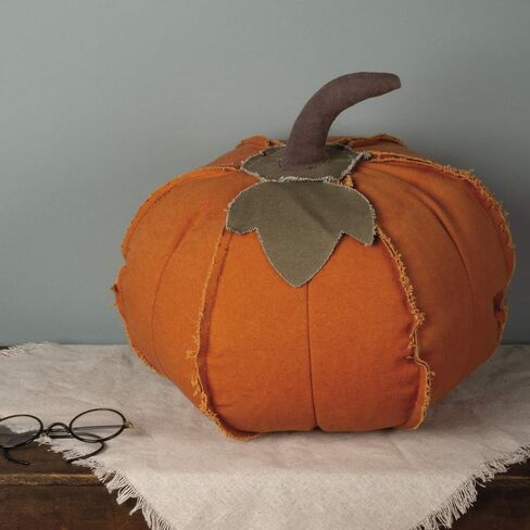 Primitives by Kathy Fabric Pumpkin Decoration, Medium, Green in Saudi Arabia