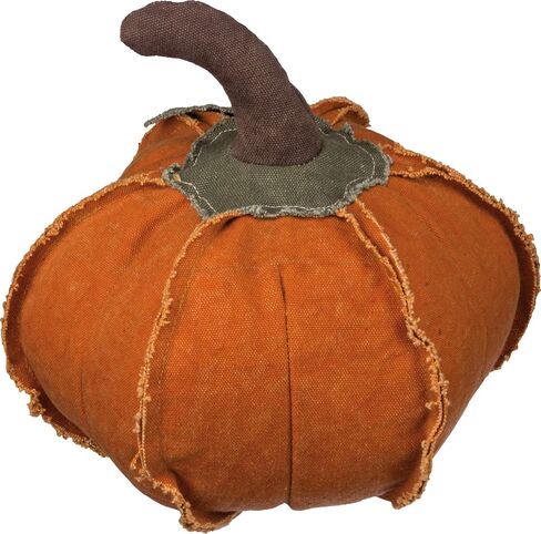 Primitives by Kathy Fabric Pumpkin Decoration, Medium, Green in Saudi Arabia