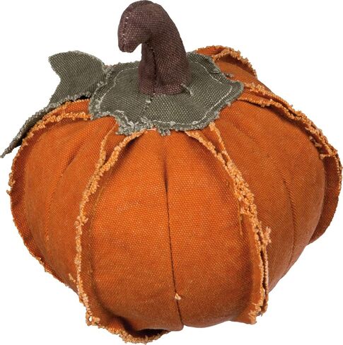 Primitives by Kathy Fabric Pumpkin Decoration, Medium, Green in Saudi Arabia
