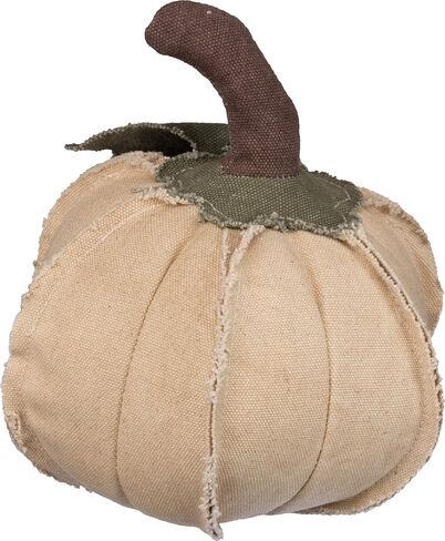 Primitives by Kathy Fabric Pumpkin Decoration, Medium, Green in Saudi Arabia