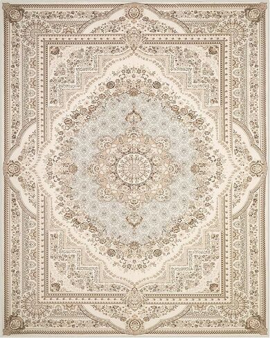Area Rugs for Living Room, Area Rugs 6x9 for Bedroom, Comfortable and Soft Fabric, TPR Non-Slip Backing, Sturdy Sewn Edges, 6 x 9 Large Washable Carpet in Saudi Arabia