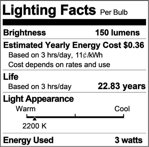 Genixgreen Dimmable E26 Amber LED Bulb Small Edison Light Bulb 25 Watt Equal 3W,G16.5/G50 Antique Globe Spiral Filament Bulb for Vanity Outdoor Light Strings,Soft White 2200K,180LM,2 Pack in Saudi Arabia