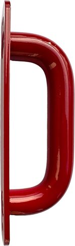 Heavy Duty Aluminum Door Handle, Sliding or Hinged Doors, 7 inches Flanged Mount, Indoor or Outdoor, Corrosion Resistant Weather Proof Robust Design (Silver - Matte Anodized) in Saudi Arabia