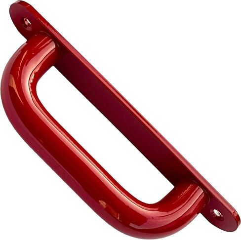 Heavy Duty Aluminum Door Handle, Sliding or Hinged Doors, 7 inches Flanged Mount, Indoor or Outdoor, Corrosion Resistant Weather Proof Robust Design (Silver - Matte Anodized) in Saudi Arabia