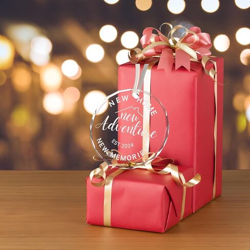 هدايا الترحيب بالمنزل الجديد - هدايا الترحيب بالمنزل الجديد، هدايا المنزل الأول للنساء، الزوجين - أفكار هدايا لأصحاب المنزل الجديد - زخرفة المنزل الزجاجي الجديد 2024 (المنزل الجديد 2024-3) in Kuwait