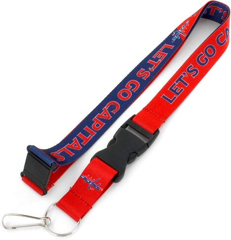 NHL Slogan Lanyard - Safety Breakaway Neck Lanyard - ID Badge Holder in Saudi Arabia