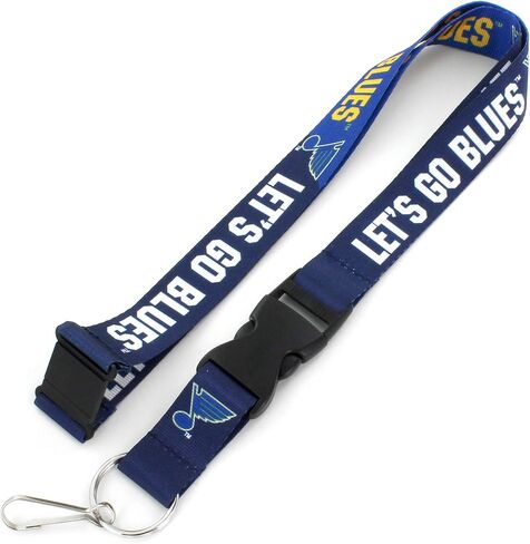 NHL Slogan Lanyard - Safety Breakaway Neck Lanyard - ID Badge Holder in Saudi Arabia