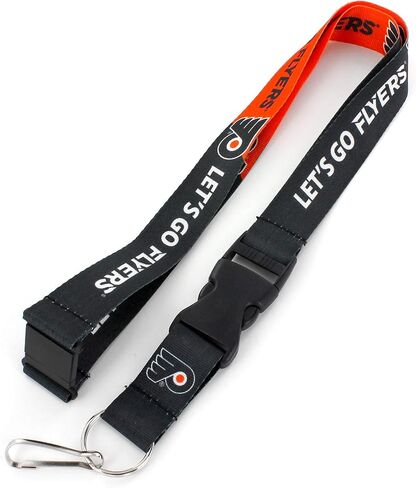 NHL Slogan Lanyard - Safety Breakaway Neck Lanyard - ID Badge Holder in Saudi Arabia