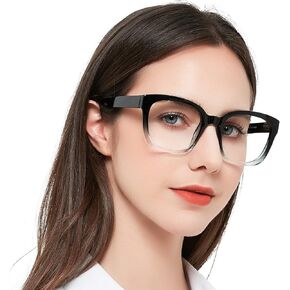 OCCI CHIARI Reading Glasses for Women Fashion Oversized Readers 1.0 1.25 1.5 1.75 2.0 2.25 2.5 2.75 3.0 3.5 4.0 5.0 6.0
