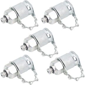 Hydraulic Test Adapter Hydraulic Testing Coupling Adapter Thread Test Connector for Hydraulic Systems (NPT1/4)