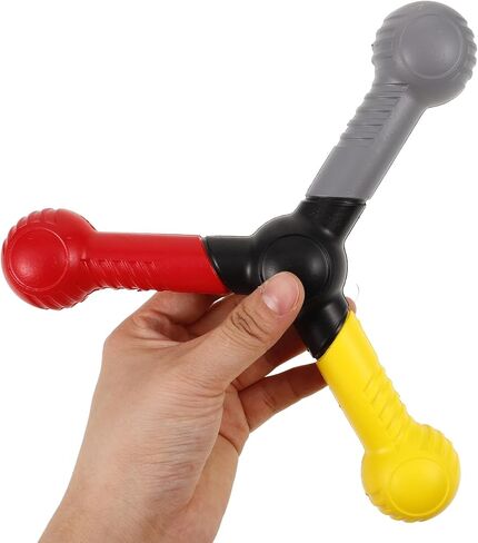 4 قطع من عصا تدريب رد الفعل من ديديساون، مدرب ثلاثي الاتجاهات، مدرب رشاقة رد الفعل، معدات تدريب تركيز العين، أداة تدريب التنسيق بين اليد والعين، أداة رمي الكرة التفاعلية، عصا رياضية من البولي يوريثان in Kuwait