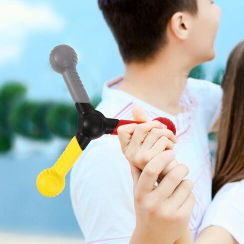 4 قطع من عصا تدريب رد الفعل من ديديساون، مدرب ثلاثي الاتجاهات، مدرب رشاقة رد الفعل، معدات تدريب تركيز العين، أداة تدريب التنسيق بين اليد والعين، أداة رمي الكرة التفاعلية، عصا رياضية من البولي يوريثان in Kuwait