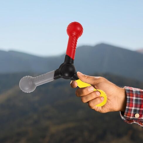 4 قطع من عصا تدريب رد الفعل من ديديساون، مدرب ثلاثي الاتجاهات، مدرب رشاقة رد الفعل، معدات تدريب تركيز العين، أداة تدريب التنسيق بين اليد والعين، أداة رمي الكرة التفاعلية، عصا رياضية من البولي يوريثان in Kuwait