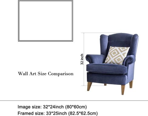 Wieco Art Almond Blossom حديث مؤطر الأزهار جيكلي قماش يطبع بواسطة فان جوخ اللوحات الزيتية الشهيرة استنساخ صور الزهور على قماش جدار الفن جاهز للتعليق لغرفة النوم ديكورات المنزل in Kuwait