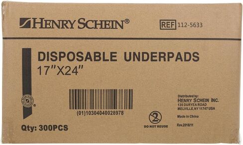 Disposable Underpads 17'' x 24'' (100-Count) Incontinence Pads, Bed Covers, Puppy Training | Thick, Super Absorbent Protection for Kids, Adults, Elderly | Liquid, Urine, Accidents in Saudi Arabia