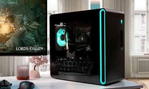 كمبيوتر Alienware Aurora R16 للألعاب، Intel i9-13900F (24 نواة)، رسومات NVIDIA GeForce RTX 4070، ذاكرة الوصول العشوائي DDR5 سعة 64 جيجابايت، 2 تيرابايت SSD، 2 تيرابايت HHD، Wi-Fi 6E، بلوتوث، Windows 11 Pro، مع ماوس ألعاب in Kuwait