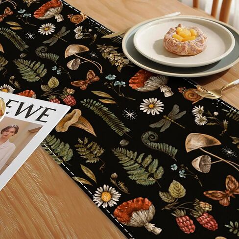 مفرش طاولة عتيق على شكل زهرة اللافندر، مفارش طاولة صيفية موسمية للمطبخ، ديكور لتناول الطعام في الأماكن المغلقة وفي الهواء الطلق، وحفلات الزفاف، مقاس 13 × 70 بوصة in Kuwait