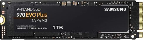 حزمة SAMSUNG MZ-V7S2T0B/AM 970 EVO Plus NVMe M.2 SSD 2 تيرابايت مع حزمة حماية محسنة CPS لمدة عام واحد in Saudi Arabia