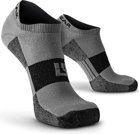 No Show Socks - Moisture Wicking Athletic Socks for Running, Rucking, Racing, Hiking, Workout - 2 Pack in Kuwait