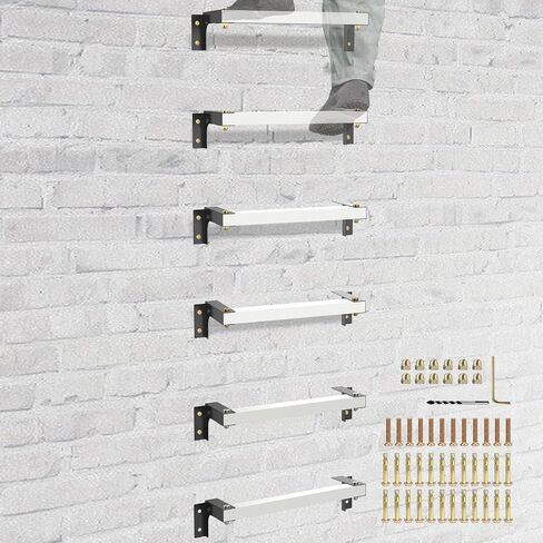 Window Well Egress Ladder, Adjustable Fire Emergency Escape Ladder for Home Safety, Heavy-Duty Wall Mounted Ladder, Window Basement Egress Ladder(5PCS, 600LBs Loading) in Saudi Arabia
