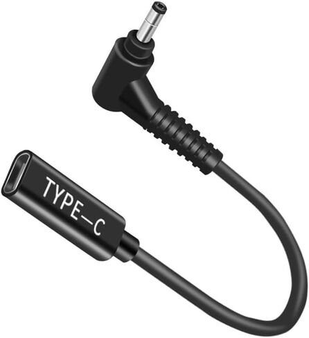 كابل USB C 5.5 × 2.1 مم، محول ذكر إلى تيار مستمر أنثى 12 فولت 19 فولت 20 فولت، محول تيار مستمر 5.5 × 2.1 مم إلى محول USB C مصنوع للوحات الشمسية، والمنزل المتنقل، ومحطة الطاقة المحمولة، والمركبات الترفيهية، ومولد الطاقة الشمسية in Saudi Arabia