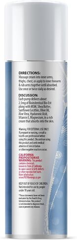 ANUMED - Natural Bioidentical Bi-EST 5.0 Estrogen Menopause Relief Cream with Hyaluronic Acid, Vitamin E, Essential Oils & Herbs, Shea Butter, Magnesium, Aloe Vera, Olive Oil, Non-GMO for Women (3oz) in Saudi Arabia