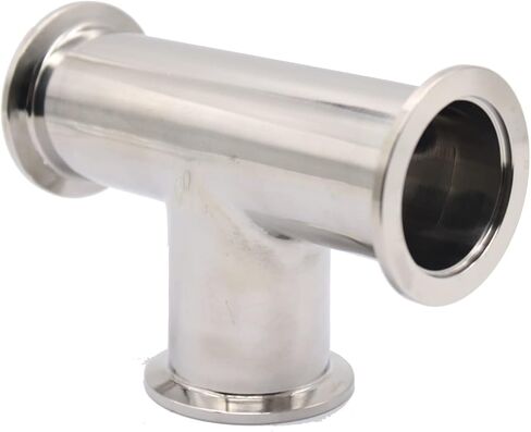 SS304 KF25 Equal Tee Stainless Steel 304 KF Vacuum Fittings NW Vacuum Tee with KF Flanges in Kuwait