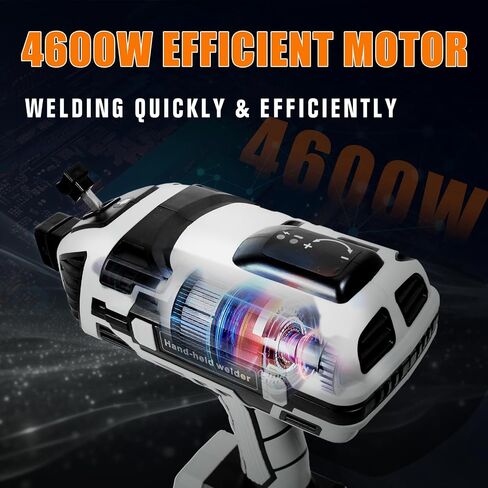 Portable Welder Machine 110V ARC Handheld Welder IGBT Inverter Welding Gun Stick Welder 6 Variable Current Adjustment Hand Held Welding Machine, Fit for 1/16"-1/8" Welding Rods (Green) in Saudi Arabia