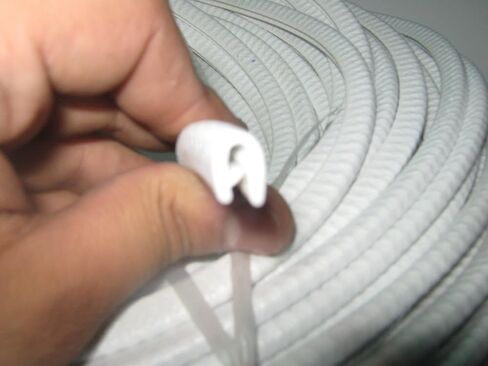 Edge Trim White Small, 1/16"-1/8" Fits Edge - 10 Feet Length (3.05 Meter) in Kuwait