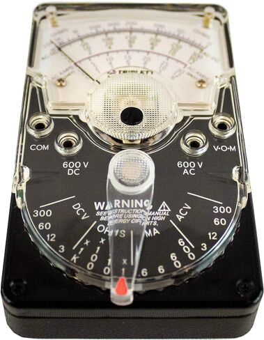 Triplett 3018 Model 310 Hand-Sized Analog Multimeter - AC/DC Voltage, DC Current, Resistance, White in Saudi Arabia