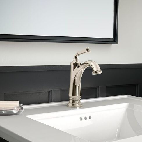 American Standard 7052121.002, Delancey Single Hole Single-Handle Bathroom Faucet 1.2 GPM, Chrome in Saudi Arabia