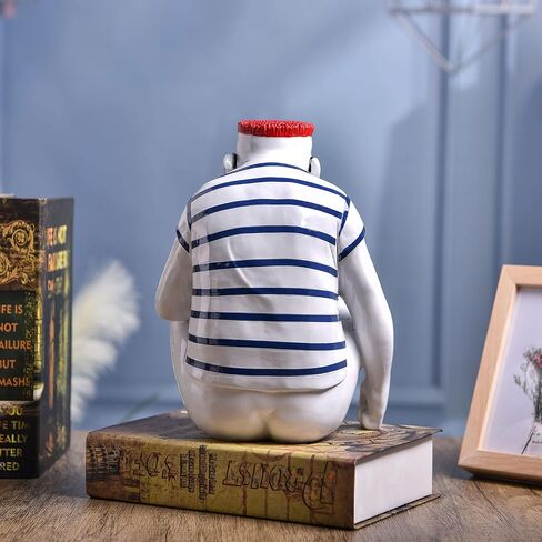 تمثال مكتب تذكاري رائع لطريق غوريلا 66 من روك آند رول بار ديكور المنزل والمكتب تمثال بوليريسين (أسود) in Kuwait