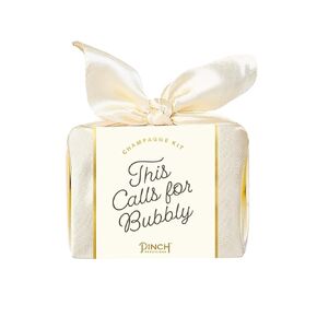 Pinch Provisions Cocktail Kit, Orange, includes 11 Bartending & Mixology Essentials, Furoshiki Wrapped Bow Box Gift, Perfect for Dinner Parties, Favors, or Birthdays (Feelin' Pretty Spritzy)