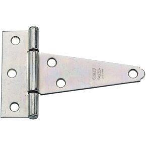 National Hardware N129-239 V286 Extra Heavy T Hinges in Zinc plated, 2 pack,8 Inch