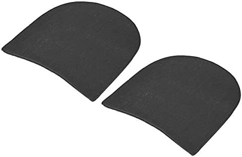 Rubber Half Shoe Soles, Anti Slip Sole Pad Replacement Thicken Sole Pad Shoe Repair Accessories DIY Shoe Repair Replacement(Beige) in Saudi Arabia