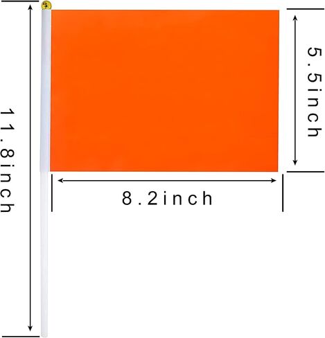 WXTWK 25 Pack Solid Green Flag Small Mini Plain Green DIY Color Flags On Stick,marking decoration supplies,Grand Opening,Kids Birthday,Party Events Celebration in Kuwait