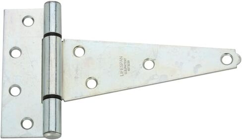 مفصلات T ثقيلة للغاية من National Hardware N129-239 V286 مطلية بالزنك، عبوتان، 8 بوصة in Kuwait