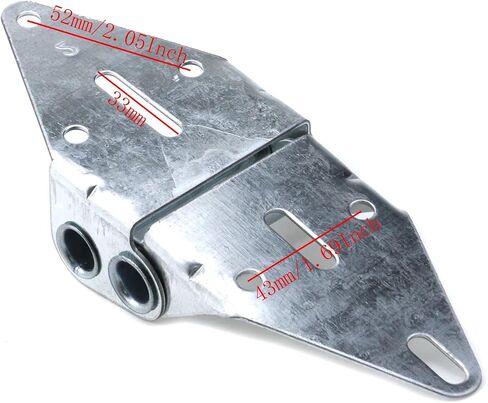 Garage Door Hinge Replacement Heavy Duty Garage Door Bracket for Home Residence Shopping Mall (#5) in Kuwait
