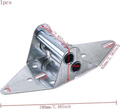 Garage Door Hinge Replacement Heavy Duty Garage Door Bracket for Home Residence Shopping Mall (#5) in Kuwait