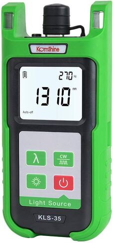 Optical Fiber SingleMode SM and Multimode MM Light Source KLS-35-MS 1310/1550nm, Multimode 850/1300nm with LED, ±0.05dB/15mins Output Stability in Saudi Arabia