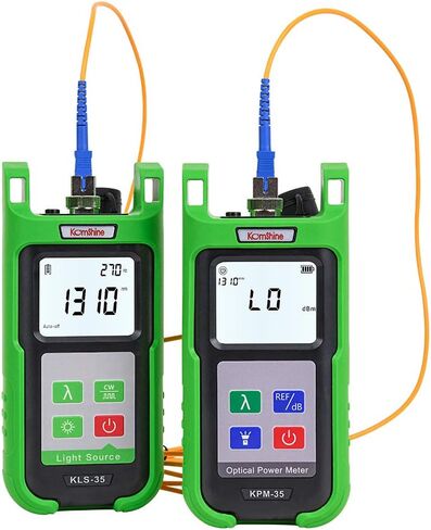 Optical Fiber SingleMode SM and Multimode MM Light Source KLS-35-MS 1310/1550nm, Multimode 850/1300nm with LED, ±0.05dB/15mins Output Stability in Saudi Arabia