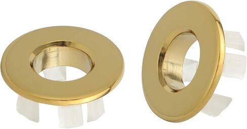 BWE Sink Basin Trim Overflow Cover Oil Rubbed Bronze Brass Insert in Hole Round Caps in Saudi Arabia
