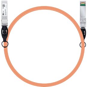 SFP+ Cable, 10G SFP+ DAC, 0.25M(0.82ft), Passive Direct Attach Copper Twinax Cable for Cisco SFP-H10GB-CU0.25M, Ubiquiti UniFi UC-DAC-SFP+, Meraki, Mikrotik, Intel, Fortinet, Netgear, 0.25m-7m