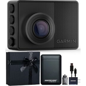 Garmin Dash Cam 67W, 180-degree FOV, 1440p, Monitor Your Vehicle w/Signature Constant Power Bundle in Saudi Arabia