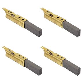 4Pcs Laminated Carbon Brush Replacement Part Compatible with Festool Electrical Tool Set