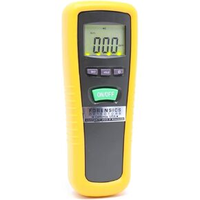 Basic Ammonia Meter by Forensics | 0-100ppm with 1ppm Resolution | Farm, Poultry, Pig & Livestock | Soft Touch Rubber Grip | Large Display & Backlight | Mode: FD-NH3000 | Yellow