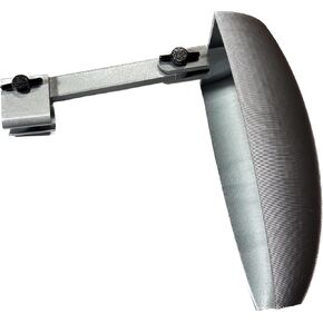 NEXUS Shower Shield - Temporarily Block Shower Spray During Heat Up, Temp Fluctuations, Shaving, Lathering, Conditioning or Helping Kids & Elderly - Improves Efficiency and Safety (Silver)
