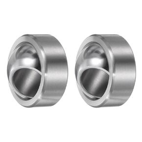2 Pcs GEG20C Spherical Plain Bearing - [20mm x 42mm x 25mm] Pre-Lubricated Radial Spherical Plain Bearing, Chrome Steel